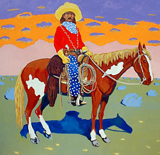 Buck Taylor, King of the Cowboys Santiago Perez - Paintings of the West