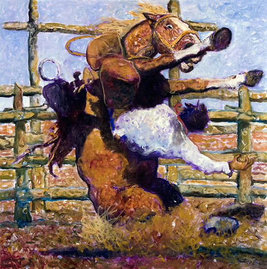 Never Was a Horse Santiago Perez - Paintings of the West