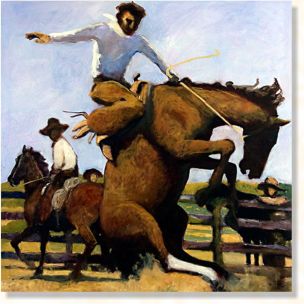 Gallery Two - Santiago Perez - Paintings of the West